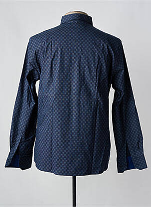 Chemise manches longues imprimé fantaisie bleu DOCKERS homme