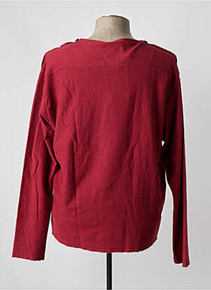 Sweat-shirt manches longues manches longues rouge HOPENLIFE homme