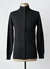 Gilet manches longues gris TONY MORO pour homme seconde vue