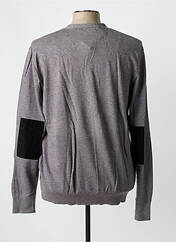 Gilet manches longues marron OSCAR pour homme seconde vue