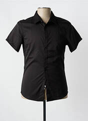 Chemise manches courtes noir ROSS CARRA pour homme seconde vue