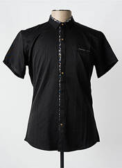 Chemise manches courtes noir ROSS CARRA pour homme seconde vue