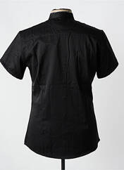 Chemise manches courtes noir ROSS CARRA pour homme seconde vue