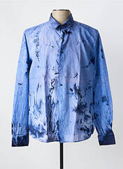 Chemise manches longues bleu OSCAR pour homme seconde vue