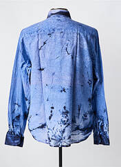 Chemise manches longues bleu OSCAR pour homme seconde vue