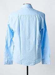 Chemise manches longues bleu OSCAR pour homme seconde vue