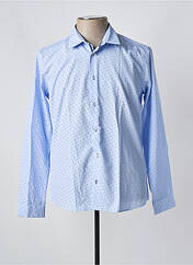 Chemise manches longues bleu OSCAR pour homme seconde vue