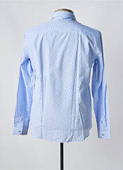 Chemise manches longues bleu OSCAR pour homme seconde vue