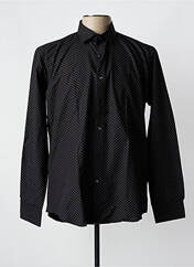 Chemise manches longues noir OSCAR pour homme seconde vue