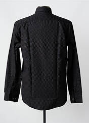 Chemise manches longues noir OSCAR pour homme seconde vue