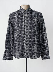 Chemise manches longues noir OSCAR pour homme seconde vue