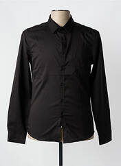 Chemise manches longues noir ROSS CARRA pour homme seconde vue
