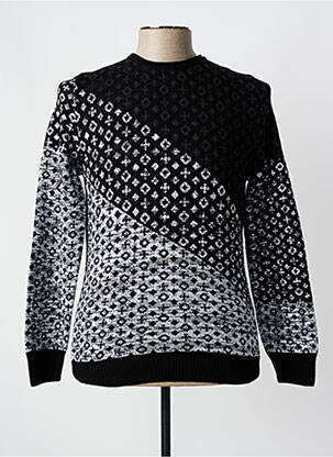 Pull noir BLVCK pour homme
