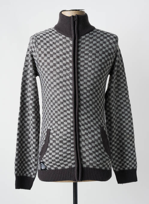 Gilet manches longues gris HOPENLIFE pour homme