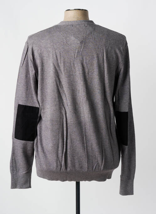 Gilet manches longues marron OSCAR pour homme