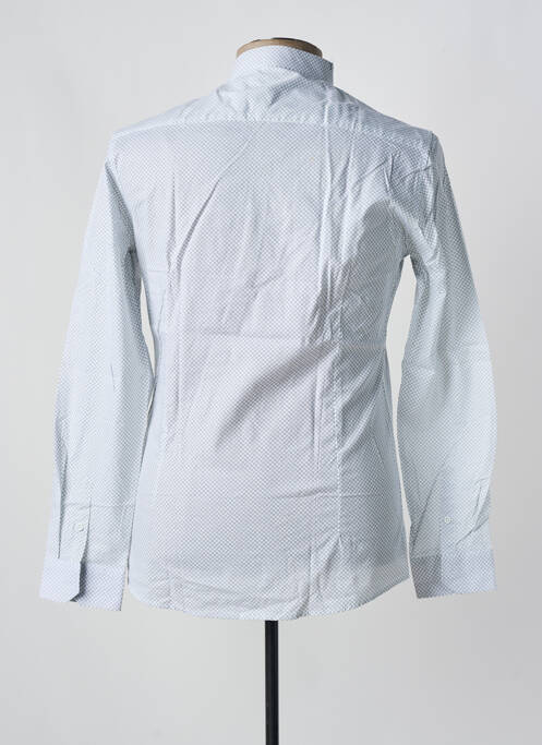 Chemise manches longues blanc LEEYO pour homme