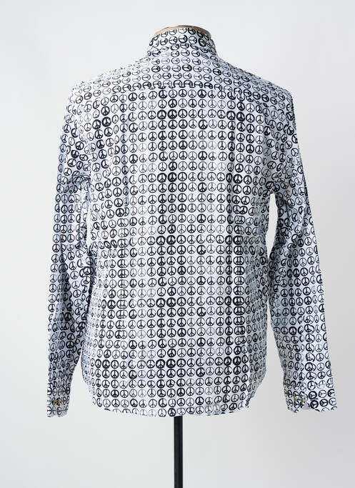 Chemise manches longues blanc OSCAR pour homme