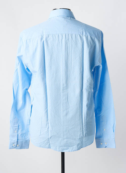 Chemise manches longues bleu OSCAR pour homme