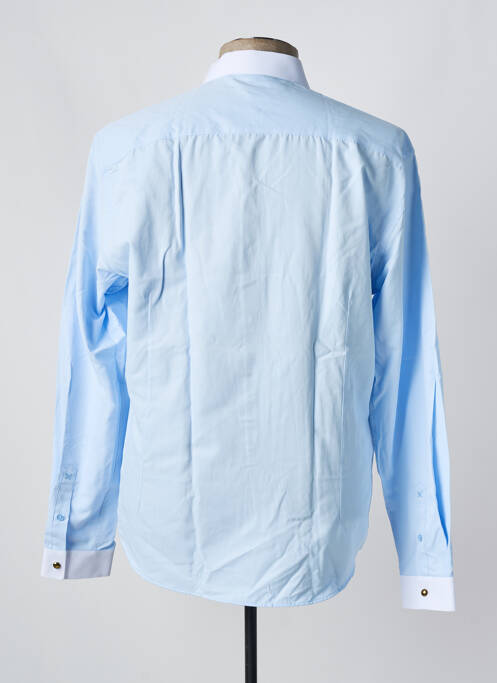 Chemise manches longues bleu OSCAR pour homme