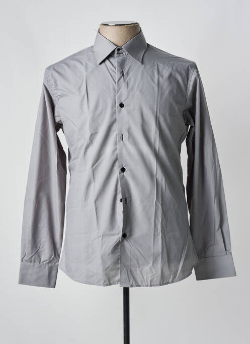 Chemise manches longues gris JEEL pour homme