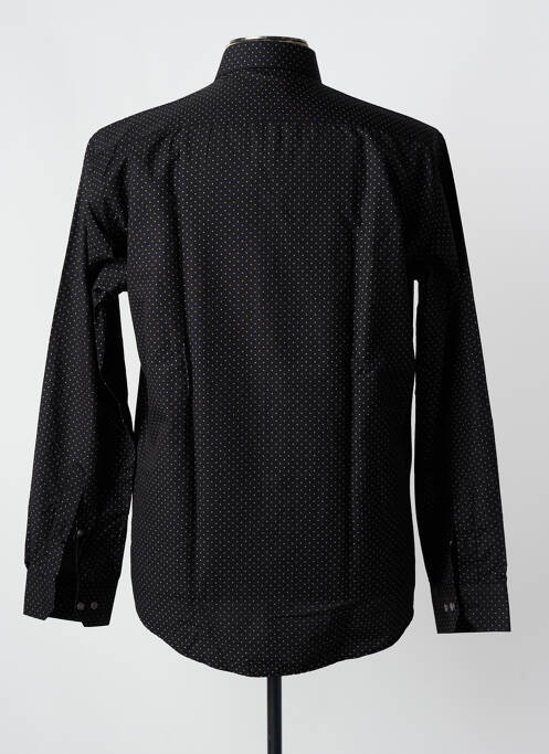 Chemise manches longues noir OSCAR pour homme