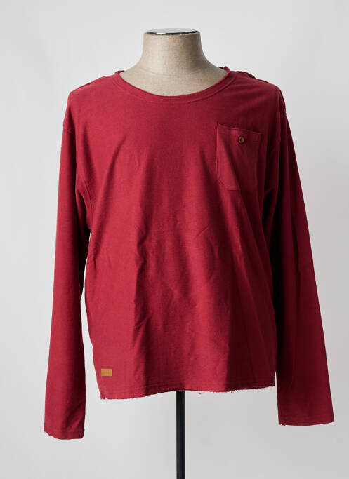Sweat-shirt rouge HOPENLIFE pour homme