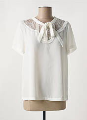 Blouse blanc LOVIE & CO pour femme seconde vue