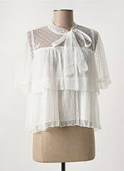 Top blanc AZAKA pour femme seconde vue