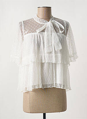 Top blanc AZAKA pour femme