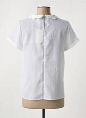 Top blanc CERISE BLUE pour femme seconde vue