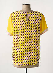 Top jaune AZAKA pour femme seconde vue
