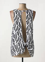 Top noir COLINE pour femme seconde vue