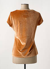 Top orange ZELIA pour femme seconde vue