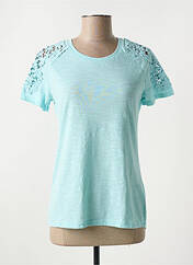 T-shirt bleu ZELIA pour femme seconde vue