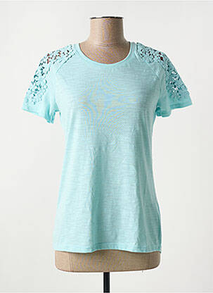 T-shirt bleu ZELIA pour femme