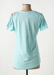 T-shirt bleu ZELIA pour femme seconde vue