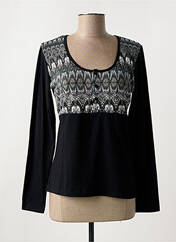 T-shirt noir COLINE pour femme seconde vue