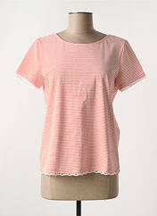 T-shirt orange CERISE BLUE pour femme seconde vue