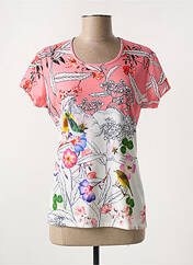 T-shirt rose ZELIA pour femme seconde vue