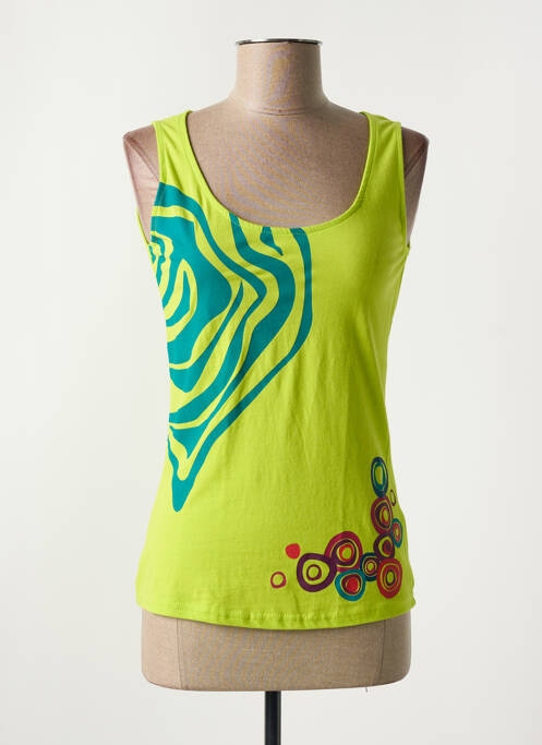 Débardeur vert COLINE pour femme