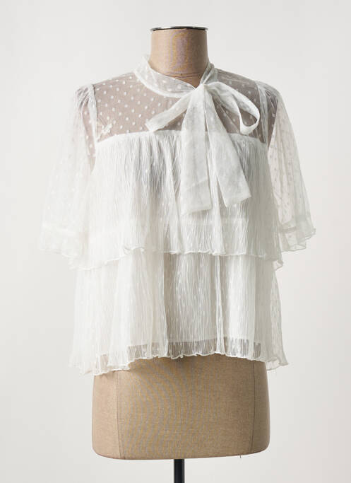 Top blanc AZAKA pour femme