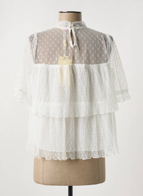 Top blanc AZAKA pour femme