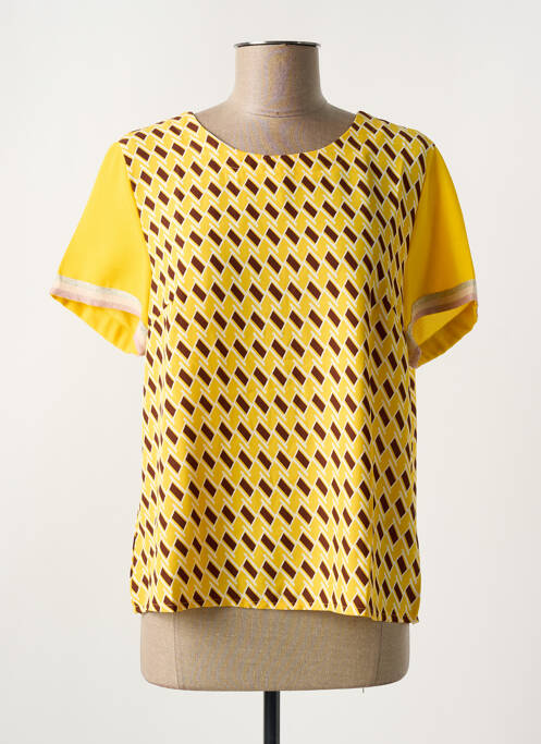 Top jaune AZAKA pour femme