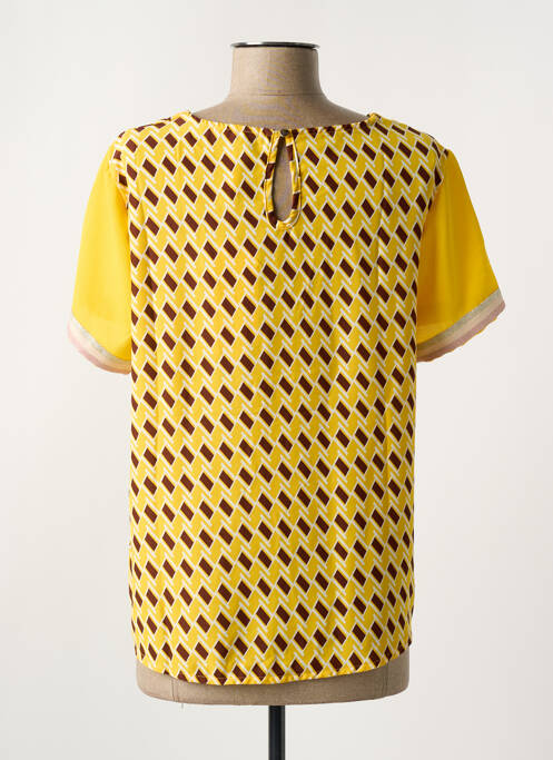 Top jaune AZAKA pour femme