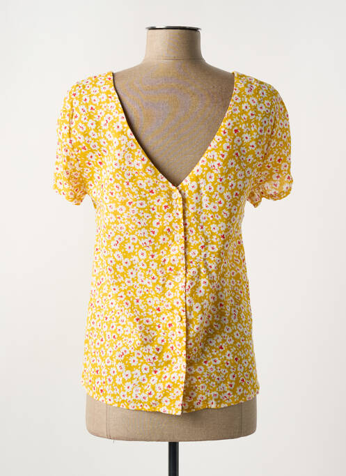 Top jaune CERISE BLUE pour femme