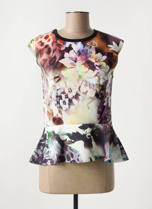 Top marron ZELIA pour femme