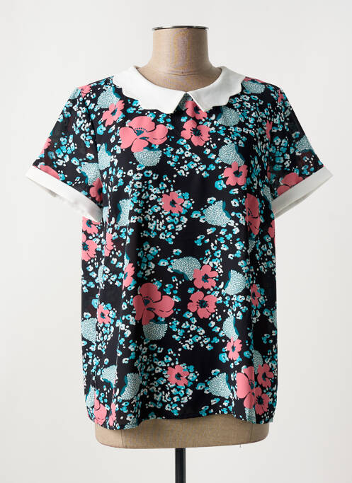 Top noir CERISE BLUE pour femme