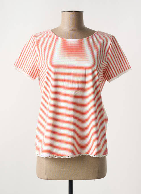 T-shirt orange CERISE BLUE pour femme