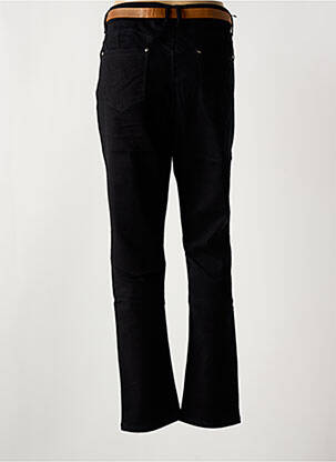 Pantalon droit stretch taille normale noir ROSE PLAYER femme