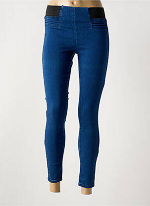 Jegging tissage denim taille normale bleu CINDY.H femme